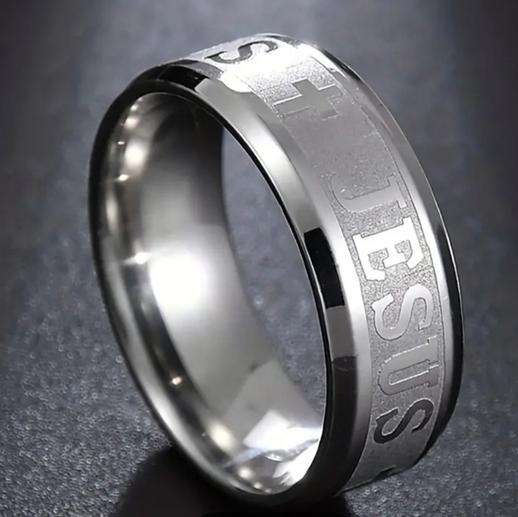 New Unisex Stainless Steel Ring - Picture 2 of 8